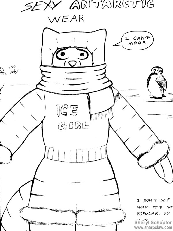 Miscellaneous Art: Sexy Antarctic Wear