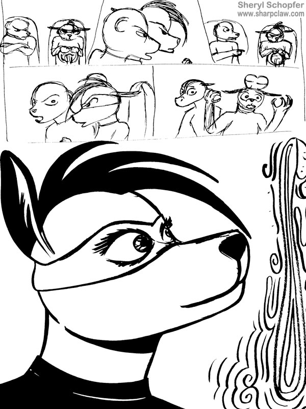 Deer Me Art: Comic 307 Sketch