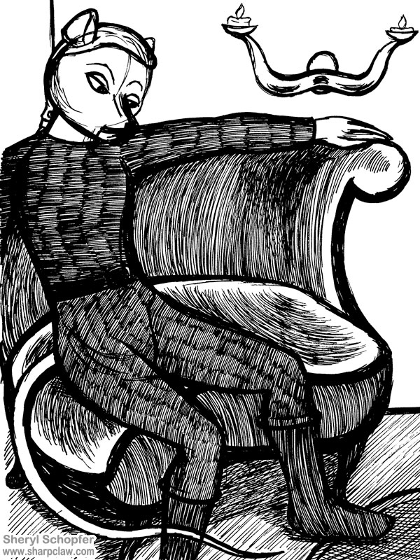 Sharpclaw Art: Loden Rat Sketch
