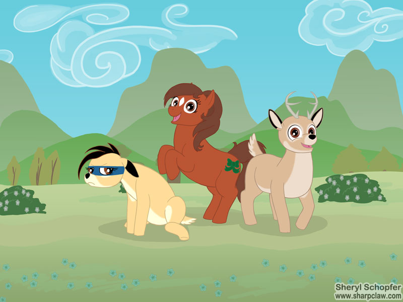 Deer Me Art: My Little Pony 2013 Wallpaper