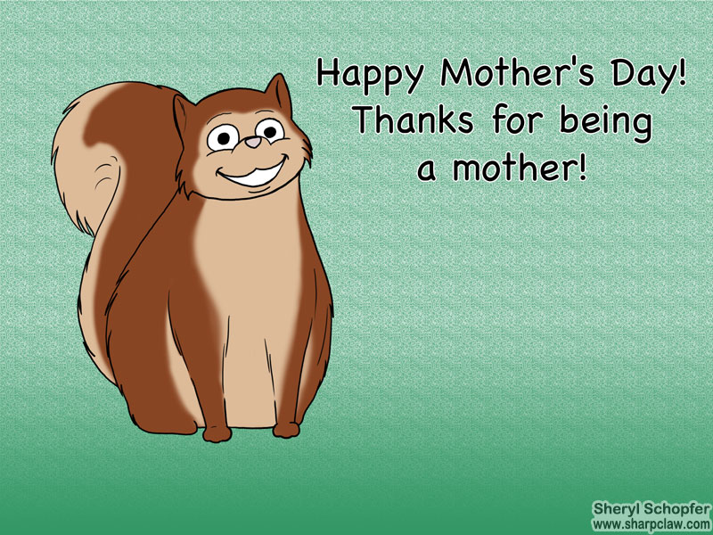 Miscellaneous Art: Mother's Day Cat - 1 of 2