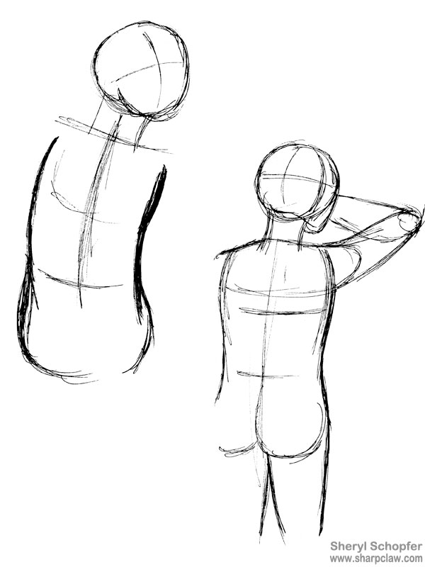 Miscellaneous Art: Body Sketches