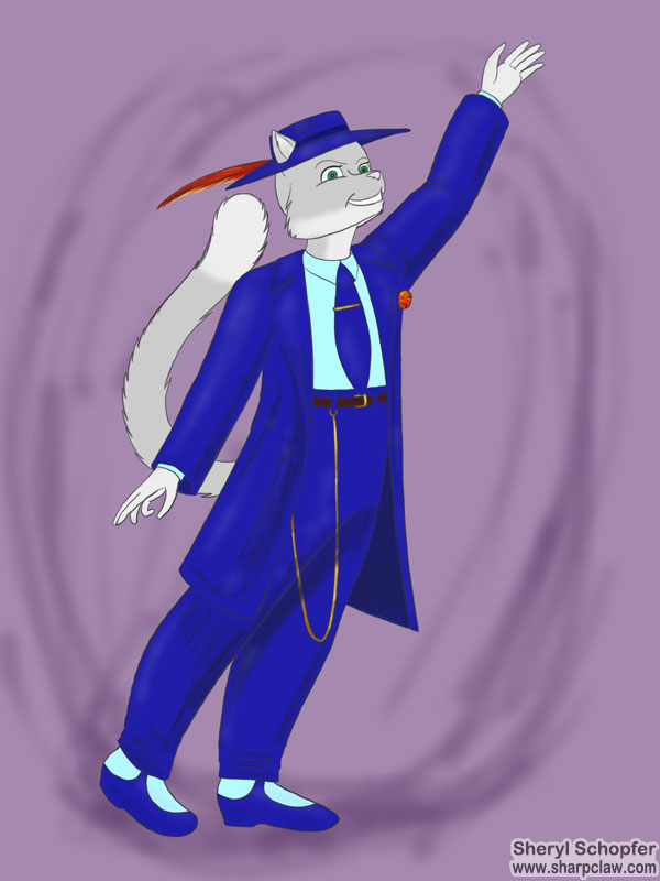 Miscellaneous Art: Shandower in Zoot Suit