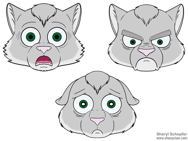 Miscellaneous Art: Shandower Faces