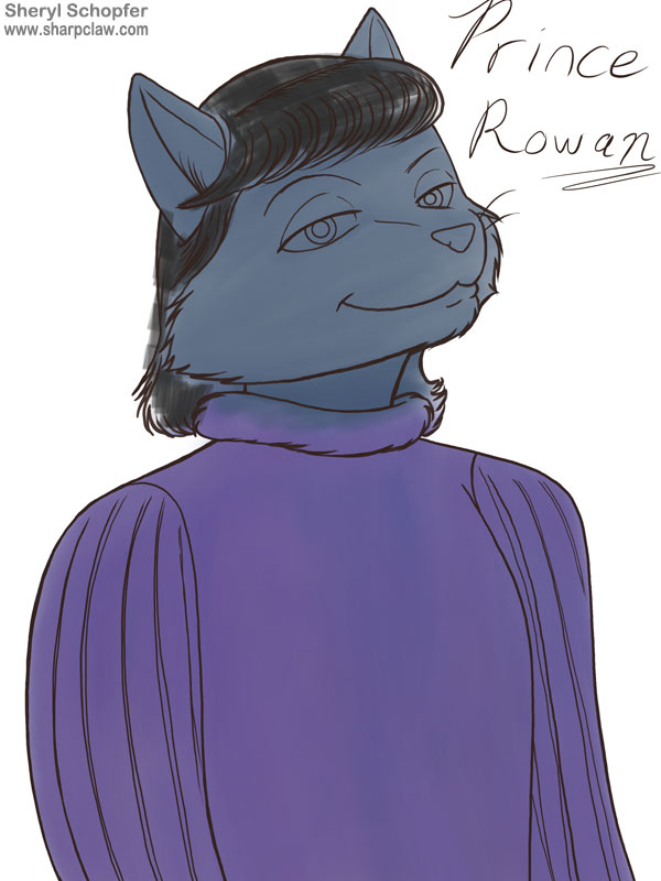 Sharpclaw Art: Rowan Sketch