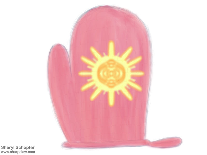 Miscellaneous Art: Oven Mitt