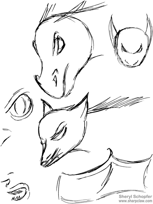 Miscellaneous Art: Dragon Doodles