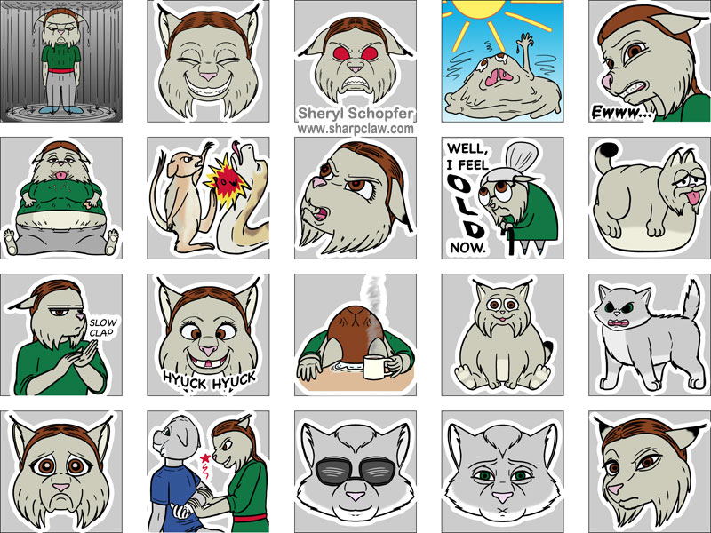 Miscellaneous Art: Telegram Stickers