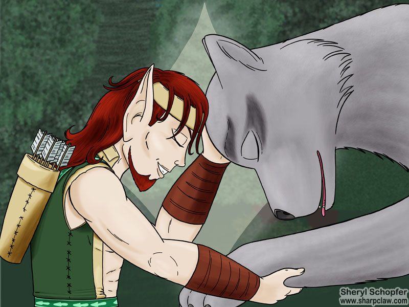 Fan Art: ElfQuest: Strongbow And Lashpaw