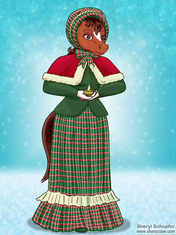 Deer Me Art: Christmas: Velvet