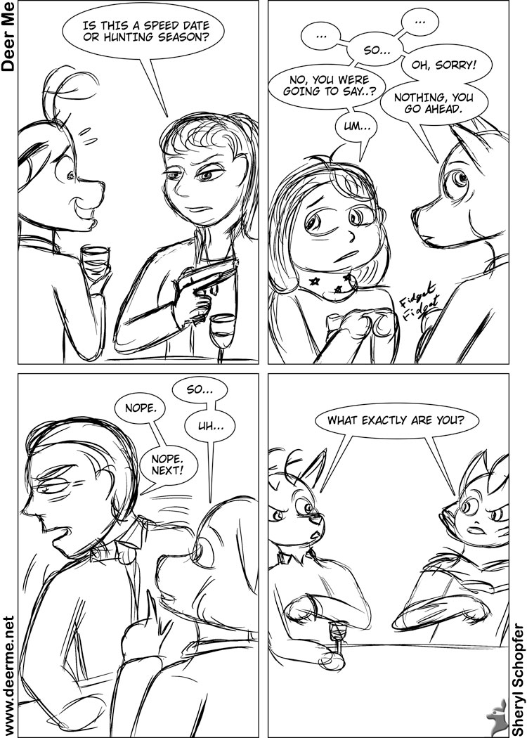 Deer Me Art: Thomas for ComicFury Speed Date