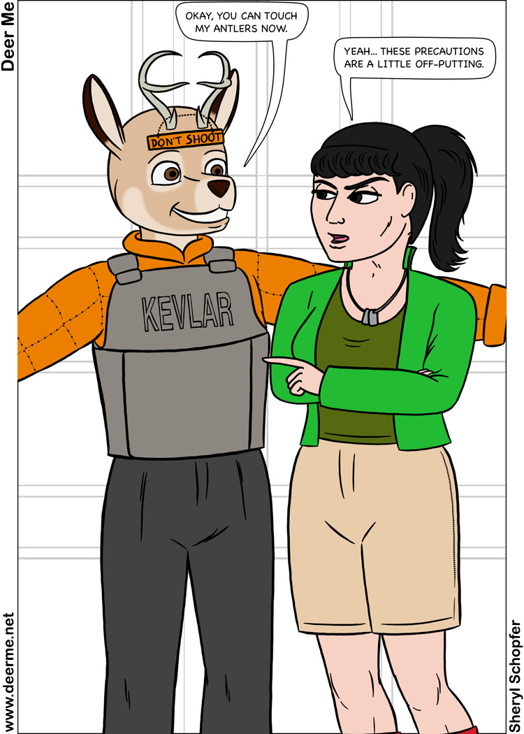 Deer Me Art: Thomas for ComicFury Speed Date