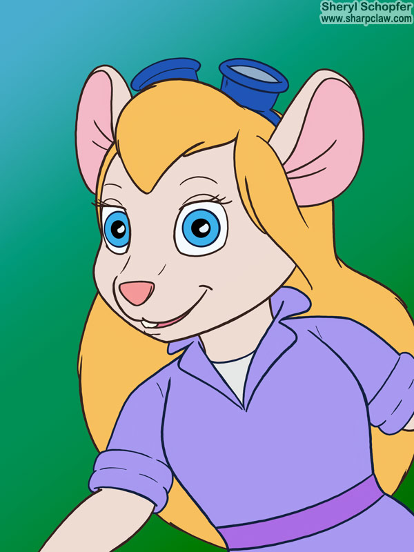 Fan Art: Gadget from Rescue Rangers