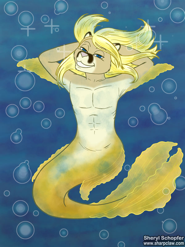 Sharpclaw Art: MerMay: Loden