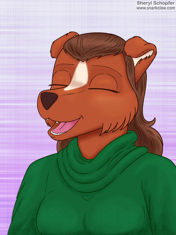 Deer Me Art: Laughing Velvet