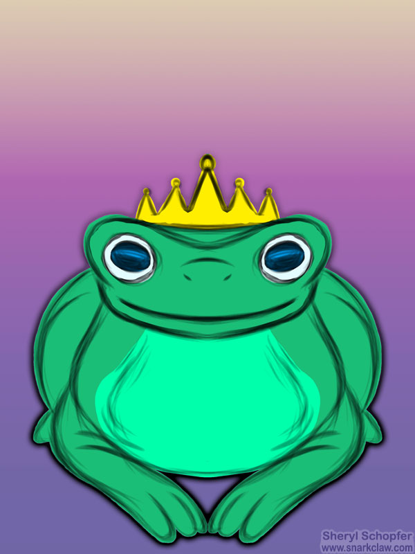 Sharpclaw Art: The Frog Prince