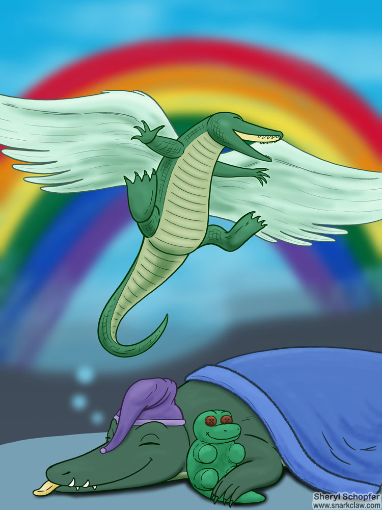 Miscellaneous Art: Alligator Dream