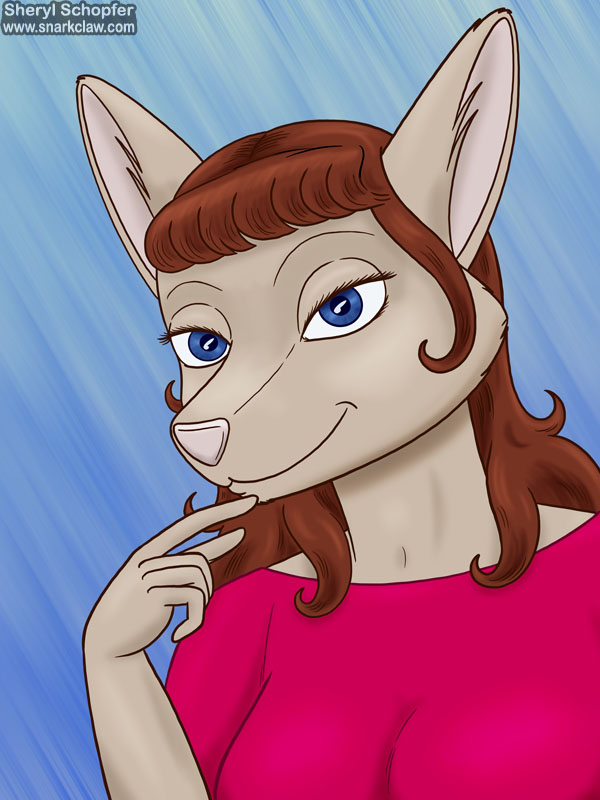 Deer Me Art: Nichole Muis Portrait Deer Me Art: Nichole Muis Portrait