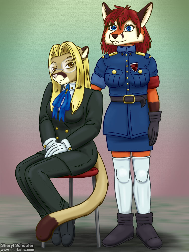 Miscellaneous Art: Leannan And Caslean Hellsing Cosplay