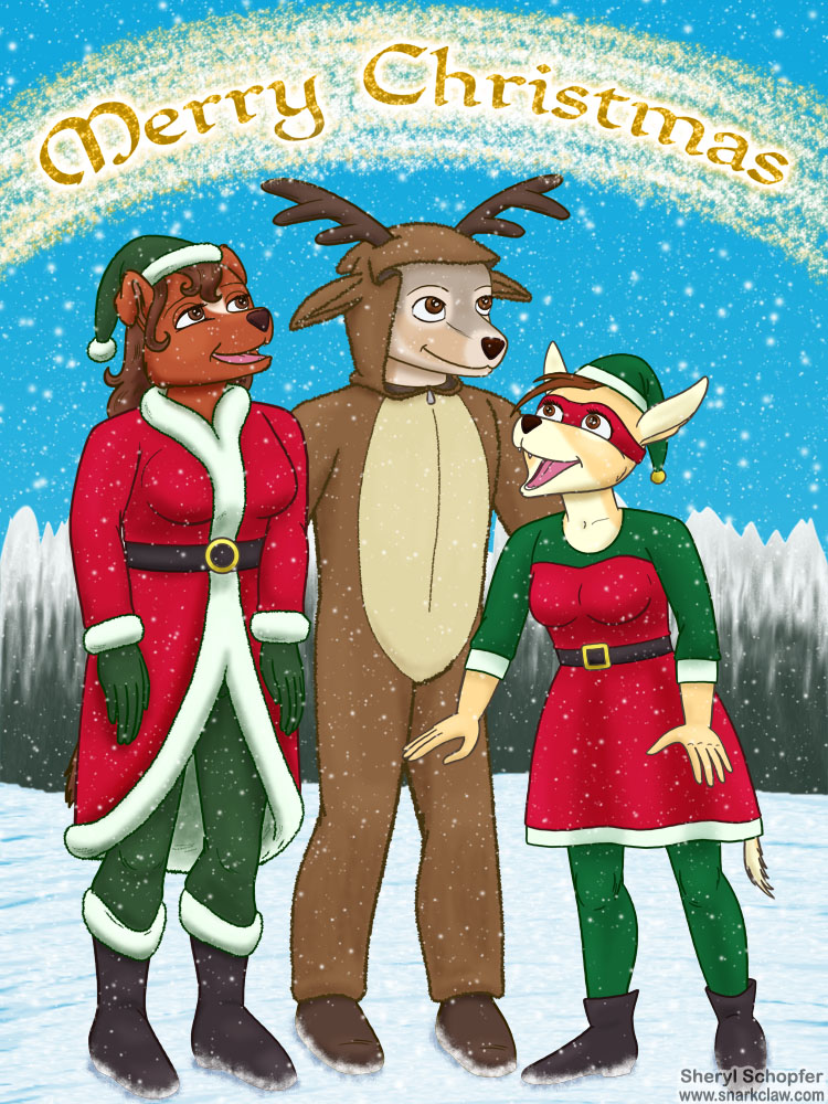 Deer Me Art: Merry Christmas 2023