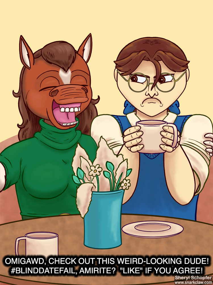 Deer Me Art: ComicFury Blind Date with Back o' Beyond