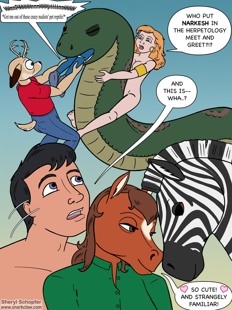 Deer Me Art: ComicFury Easter with Gwenna, Kaza's Mate