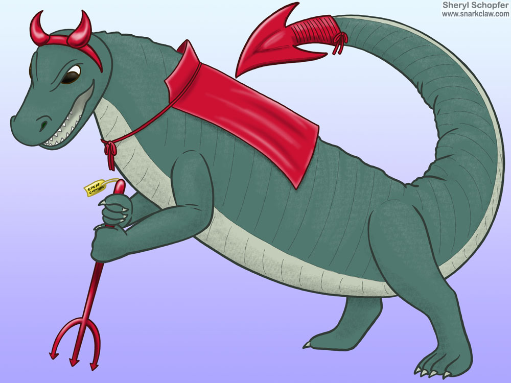 Miscellaneous Art: Alligator Devil Miscellaneous Art: Alligator Devil