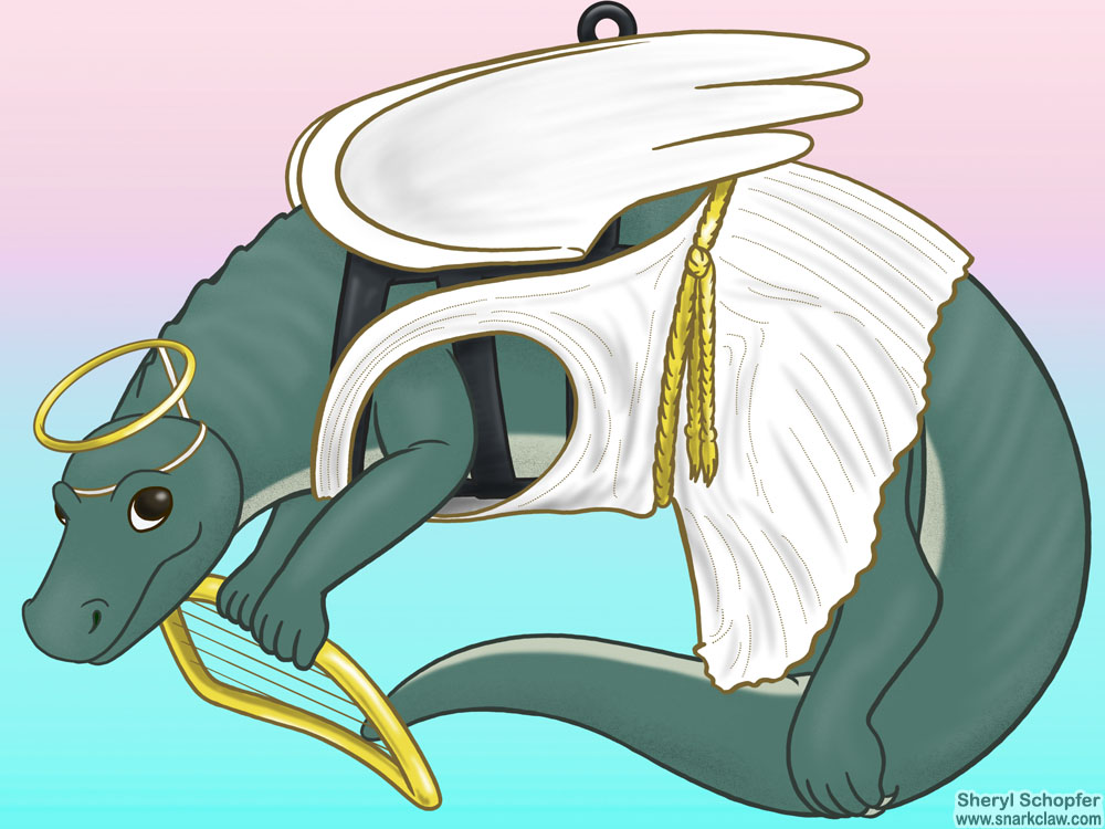 Miscellaneous Art: Alligator Angel Miscellaneous Art: Alligator Angel