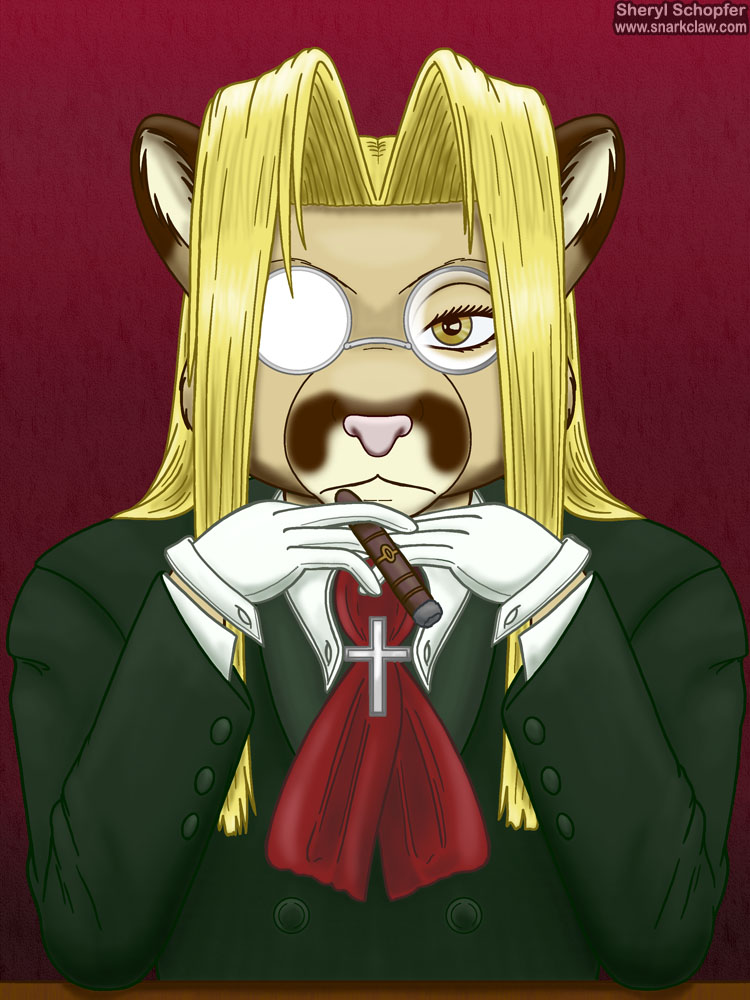 Miscellaneous Art: Leannan As Integra Hellsing