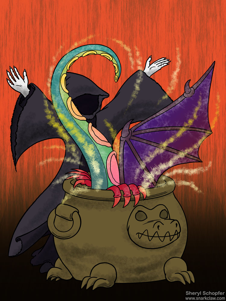 Miscellaneous:  Wizard Summoning Wierdness